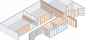 Trennwandmodule